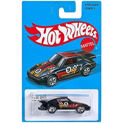 Hot Wheels - Porsche 930: Retro Style #DNF31 (2016) *Black / Target Exclusive*