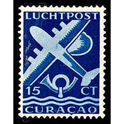 Curacao 1980 Airmail 10c MH Stamp