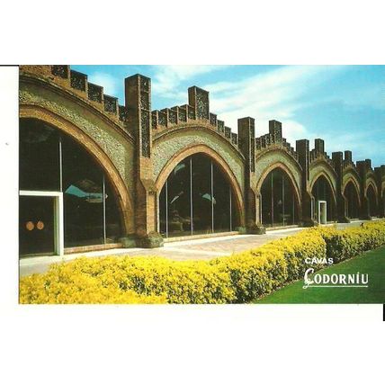 Advertising CAVAS CODORNIU National Monument Exterior Postcard
