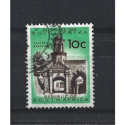 SouthAfrica.SG246 10c Cape Town Castle Entrance.Fine Used.Sept23