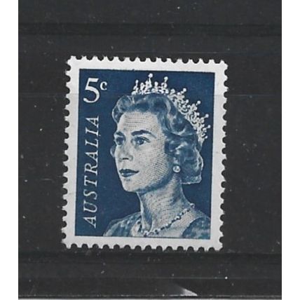 Australia.SG386c 5c Queen Elizabeth II (Deep Blue).Mounted Mint.Mar24