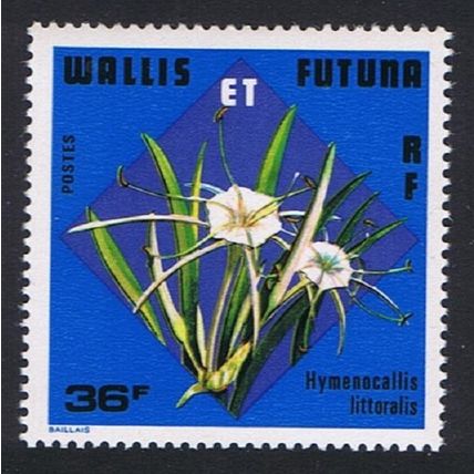 Wallis and Futuna Tropical Flowers 36f 1978 MNH SG#293 Sc#213