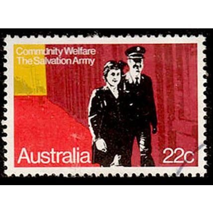 Australia 1980 Community Welfare Salvation Army 22c Used Stamp .