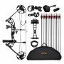 Vevor Compound Bow Archery Right Hand Arrow Set 70 Lbs 320 fps Hunting Shooting