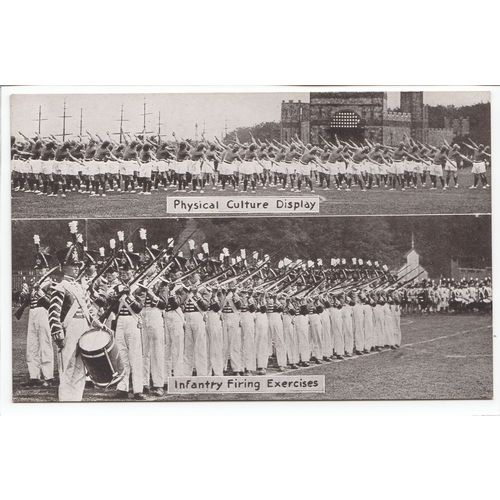 Physical Display & Infantry Firing Exercises Aldershot Tattoo Series Postcard