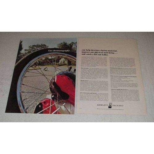 1968 Hewlett-Packard Gas Chromatography Ad - Can Help