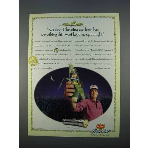 1996 Del Monte Fresh Cut Whole Kernel Corn Ad