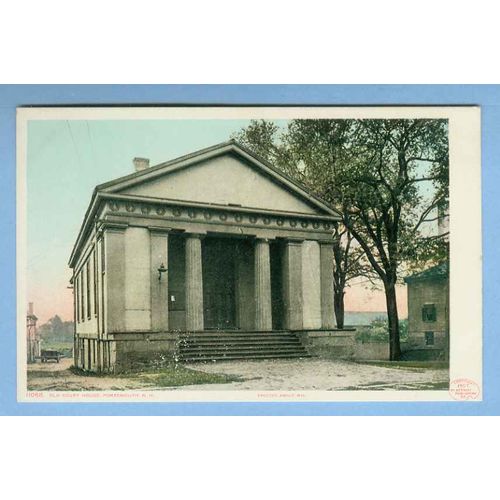 NH Portsmouth Old Court House Erected About 1836 View Small Old Building D~1233