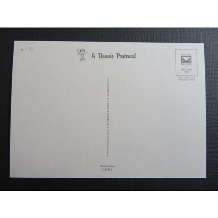 Lincolnshire & South Humberside, Lincolnshire Map Postcard #1