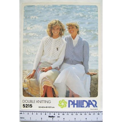Vintage: Phildar 5215 cardigans, DK