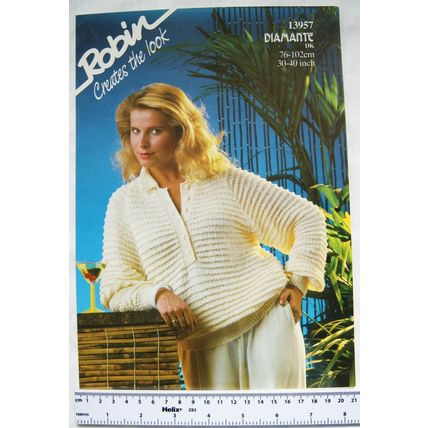 Vintage: Robin 13957 shirt sweater, DK