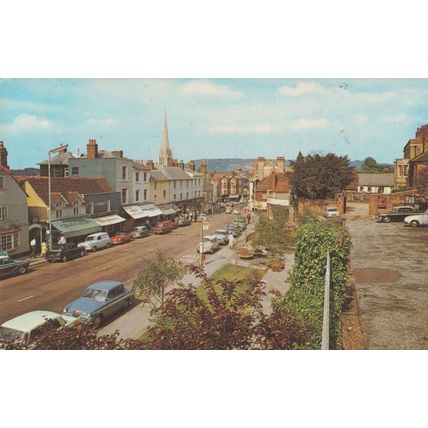 South Street Dorking Chemists 1970s Postcard