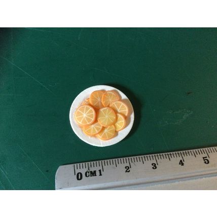 Orange Slices 1:12th Dolls HouseMiniature