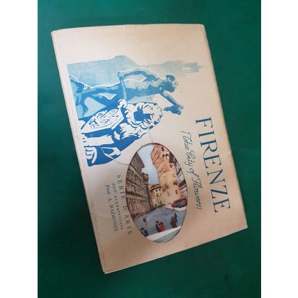 vintage postcards Firenze - The City Of Flowers - Series D'Arte