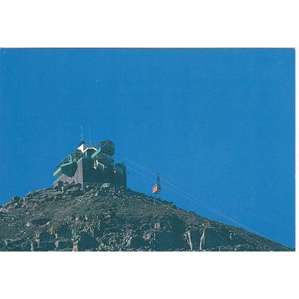 Jasper Tramway Whistler Mountain Canada Postcard unused crease