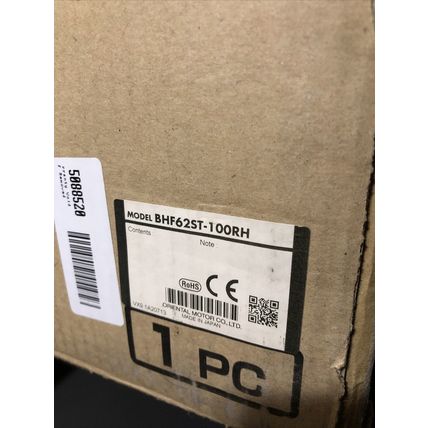 NEW ORIENTAL MOTOR SPEED CONTROL MOTOR SYSTEM BHF62ST-100RH,WITH OM FSP200-3,BQ