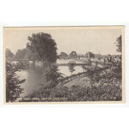 The Abbey Park City of Leicester Postcard 23