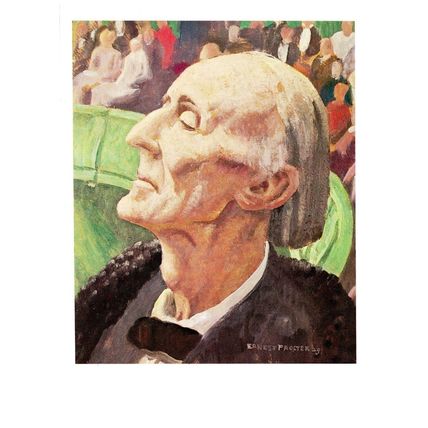 Frederick Delius Painting By Ernest Procter NPG Postcard