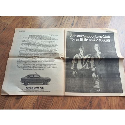 Evening Standard 1978 FA Cup Final Colour Special - Arsenal vs Ipswich Town