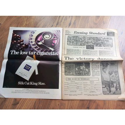 Evening Standard 1978 FA Cup Final Colour Special - Arsenal vs Ipswich Town