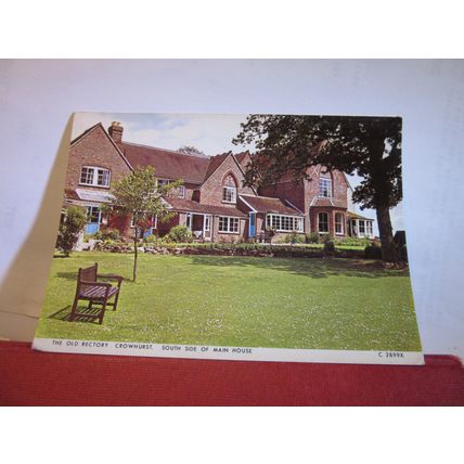 THE OLDRTECTORY, CROWHURST, SUSSEX used postcard Judges 1980 pm =