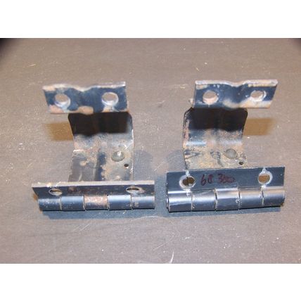 1968 CHRYSLER 300 GLOVEBOX LID HINGES OEM PAIR NEW YORKER NEWPORT TOWN & COUNTRY