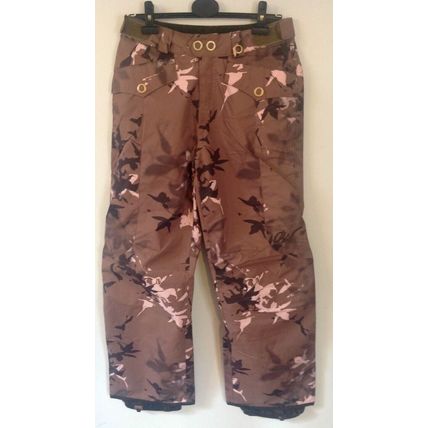 O'NEILL ADULTS KHAKI SPOOKY LOOSE FIT SKI TROUSERS RET £105 BNWT