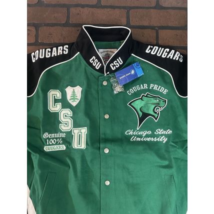 CHICAGO STATE UNIVERSITY Big Boy Headgear Jacket~Never Worn~XL 2XL
