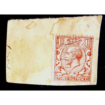 GB 1913 George V 1.5d brown on paper SG361