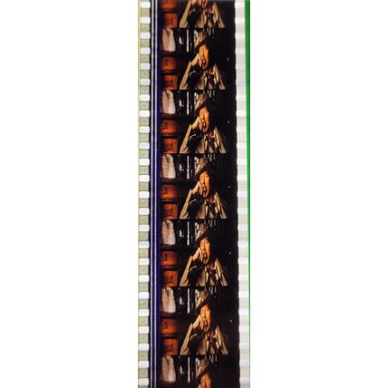DAVID BOWIE. Pk MTP - 007g. 1 STRIP OF 5 - 35MM FILMCELLS (GUNSLINGERS REVENGE)