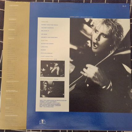 Gerry Laffy – Money And The Magic (DL2) 1990 (LP)