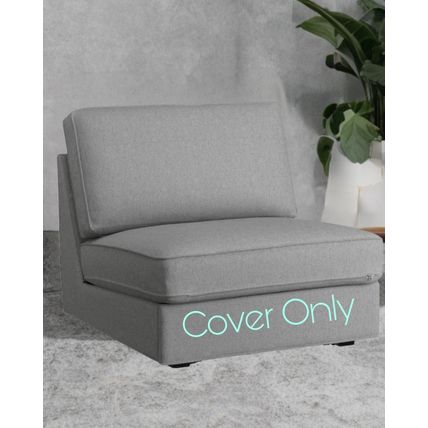 Ikea Kivik 1 (one) Seat Section Cover, Isunda Grey 402.751.01