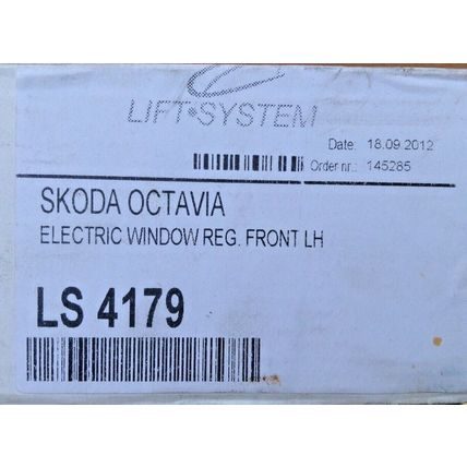 SKODA OCTAVIA Window Regulator WITH motor Front Left 96 to 10 FREE FAST POST