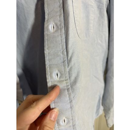 Hollister Shirt Mens X-Large Blue Collared Button Up Long Sleeve 100% Cotton