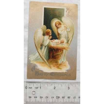1912 postcard - A Happy Christmas