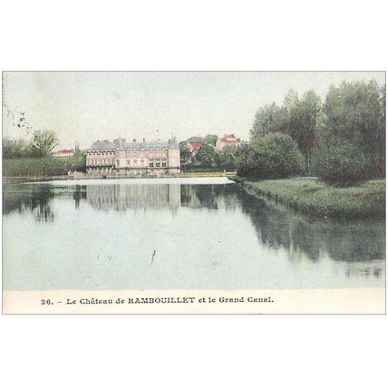 78 - Rambouillet - le château et le grand canal