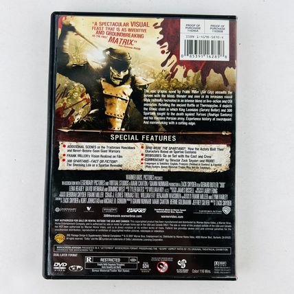 300 (Two-Disc Special Edition) DVD Gerard Butler, Lena Headey