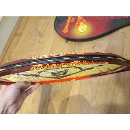 Dunlop Firepower 25 Tennis Racket Cover Red/Yellow/Black [Lovely Condition] 25"