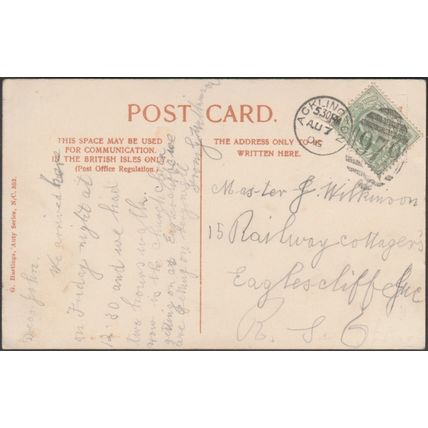 Warkworth, Northumberland, 1906 - Hastings Postcard