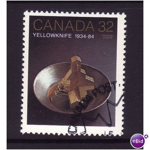 CANADA 1984 32c YELLOW KNIFE SG 1116 FINE USED