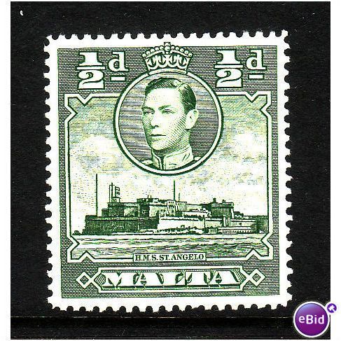 MALTA 1938 1/2d GREEN SG 218 U/M MINT