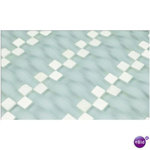Vento Series Glass Wave and Stone Tropical Mist