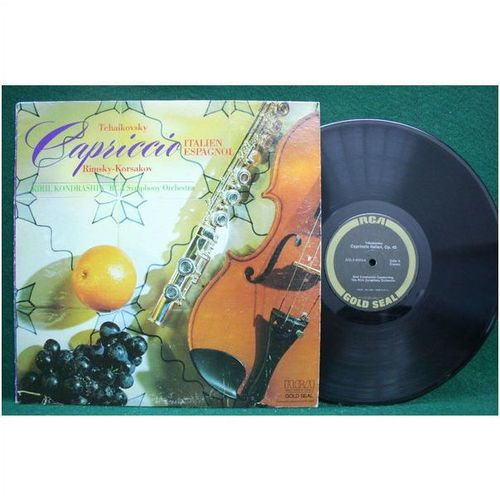 Kondrashin/Shumsky - Tchaikovsky:Capriccio/R.- Korsakov: Cap. - AGL1 4293 - EX