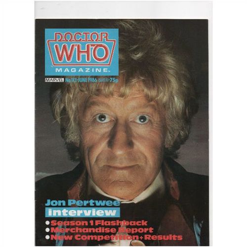 MAGAZINE - DOCTOR WHO MONTHLY NO. 113 (1986)