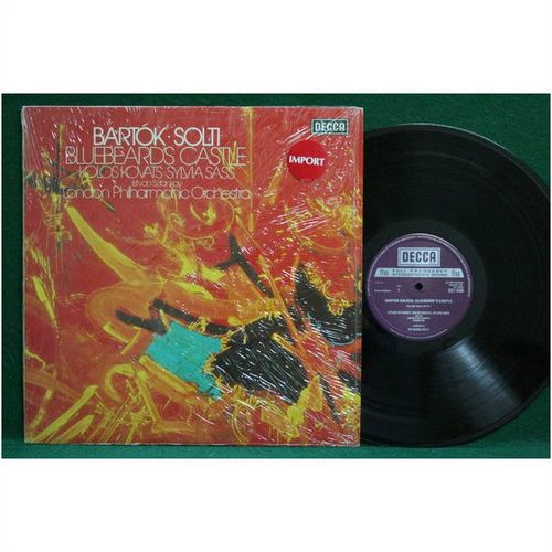 Solti/Kovats/Sass - Bartok: Duke Bluebeard’s Castle - SET 630 - NM