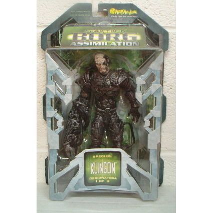 STAR TREK ' BORG ASSIMILATION ' KLINGON action figure