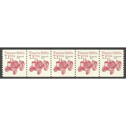 2127a 7.1c Tractor Fine MNH Dry Gum PNC 1/5 P0933