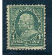 Used 279 1c Benjamin Franklin Fine A05399