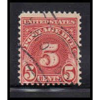 Used J83a 5c Postage Due Average K1451