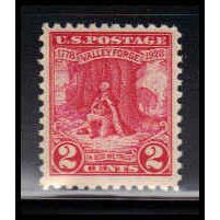 645 2c Valley Forge Fine MNH O1442
